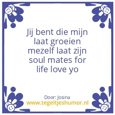 Tegeltje: Liefde