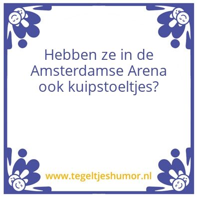 Tegeltje: Ajax-Feyenoord