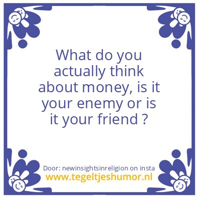 Tegeltje: Core Beliefs
