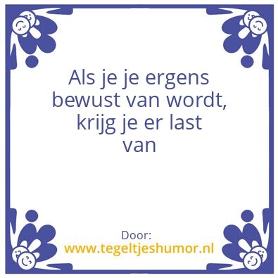Tegeltje: Tegeltje