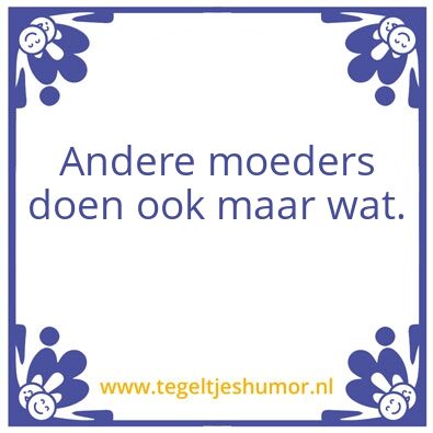 Tegeltje: X