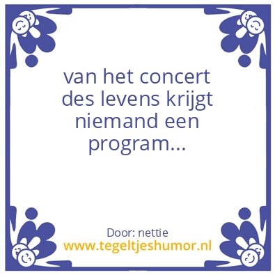 Tegeltje: spreuk