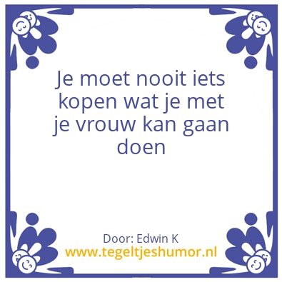 Tegeltje: Edwin