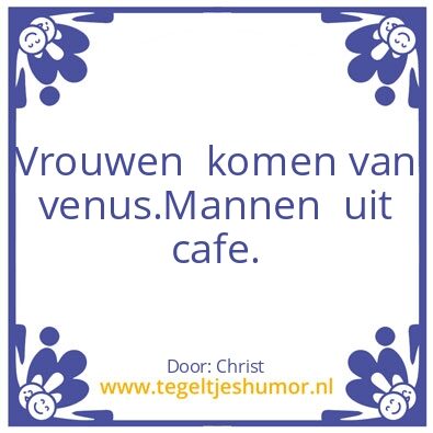Tegeltje: Vrouw