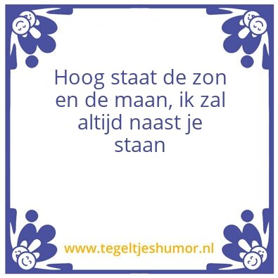Tegeltje: Vriendschap