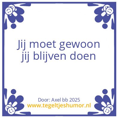 Tegeltje: Bb
