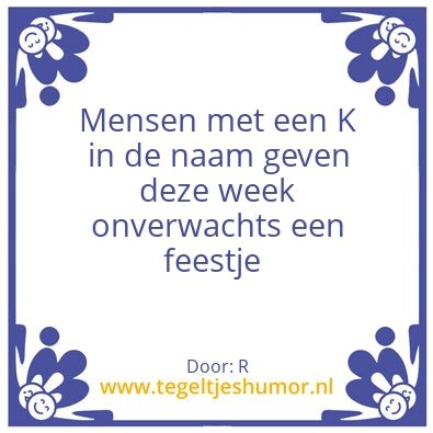 Tegeltje: Echt waar