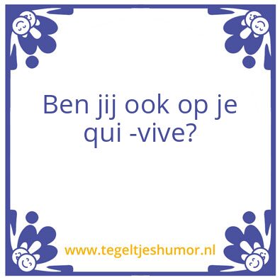 Tegeltje: Spreuk voor op de werkvloer