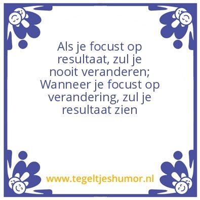 Tegeltje: Focus