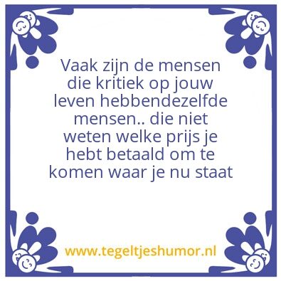 Tegeltje: Inspire