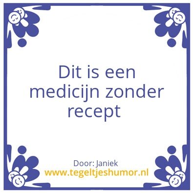 Tegeltje: Janiek