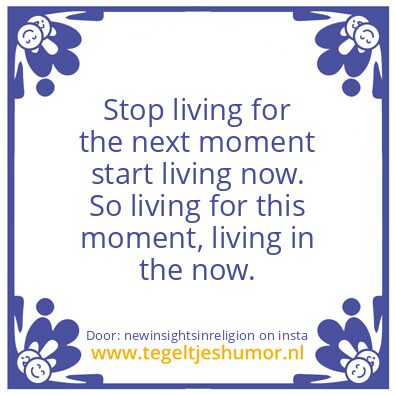 Tegeltje: Now you Know.