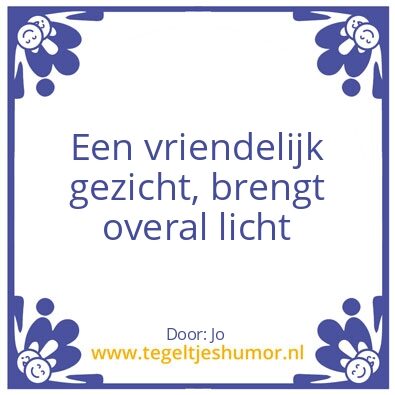 Tegeltje: spreuk