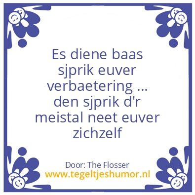 Tegeltje: spreuken
