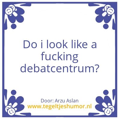 Tegeltje: Whitesplainer