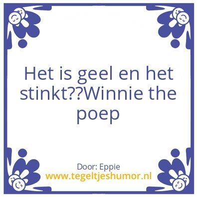 Tegeltje: Hilarisch