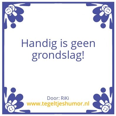 Tegeltje: AVG