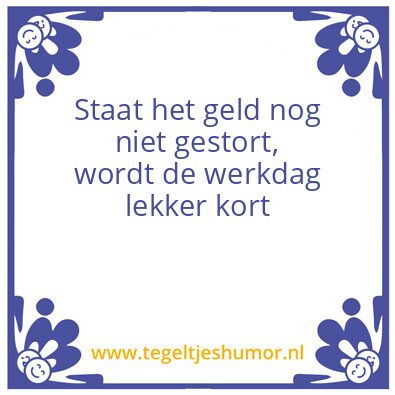 Tegeltje: Werk1