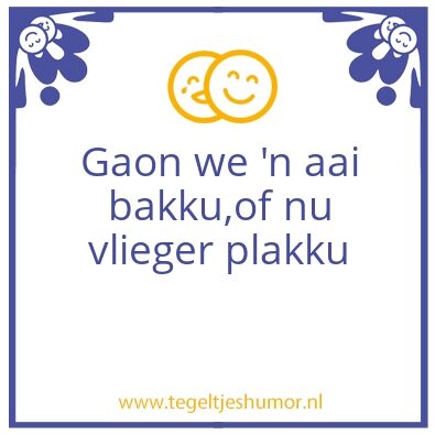 Tegeltje: (LOL).