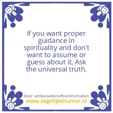 Tegeltje: Im so Spiritual