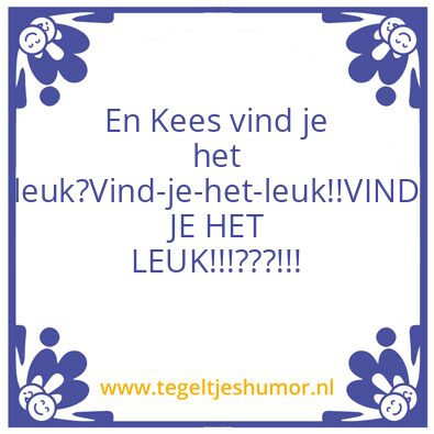 Tegeltje: Carolien