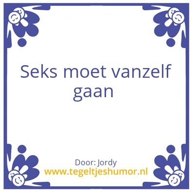 Tegeltje: Tegel