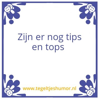 Tegeltje: X