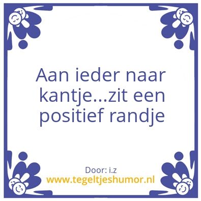 Tegeltje: yup