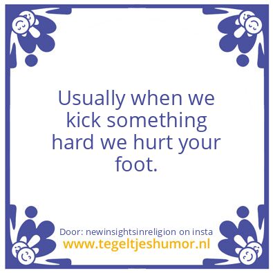 Tegeltje: Crappy Reaction.