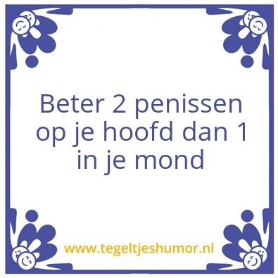 Tegeltje: Naam