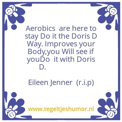 Tegeltje: Doris D