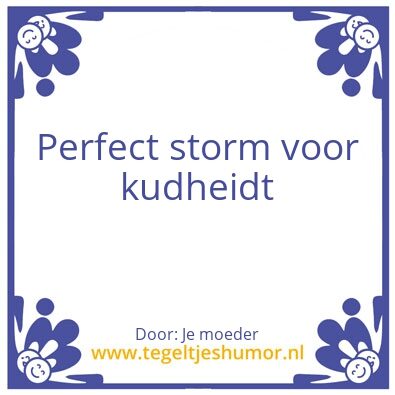 Tegeltje: Tegeltje