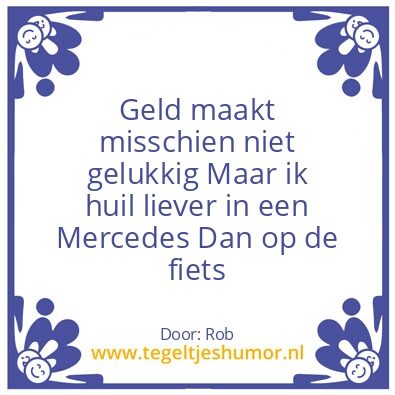 Tegeltje: Mercedes