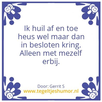 Tegeltje: Ik ben Gerrit