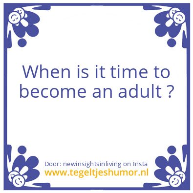 Tegeltje: Who Do You Want To Be ?