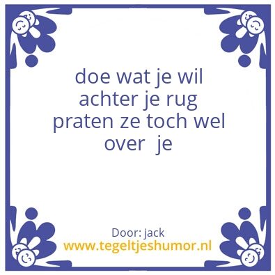 Tegeltje: wijsheid