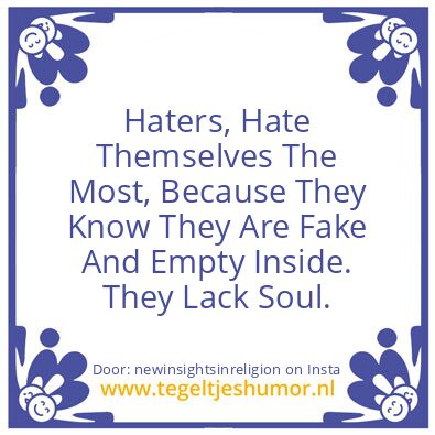 Tegeltje: you gain insights in return..