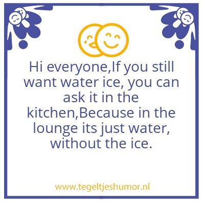 Tegeltje: ICE