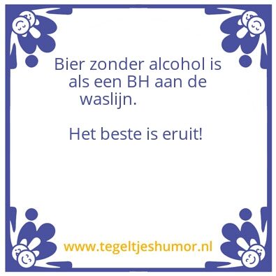 Tegeltje: goedhart