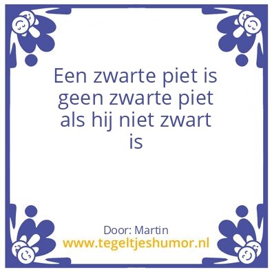 Tegeltje: O zo waar
