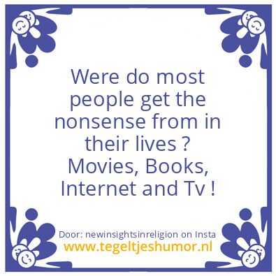 Tegeltje: Being Influenced in this way.