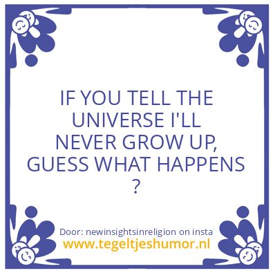 Tegeltje: Now You Know