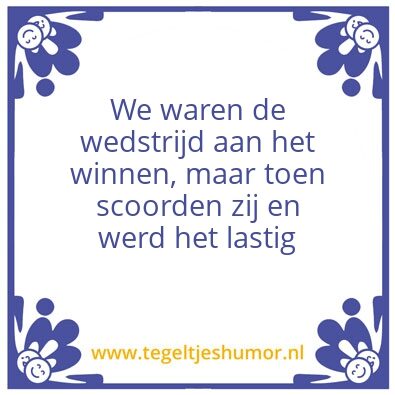 Tegeltje: Tegeltje