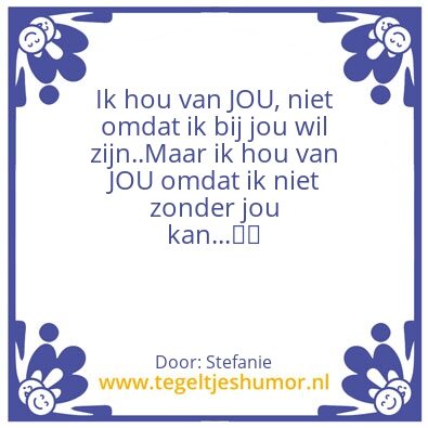 Tegeltje: Lieffff