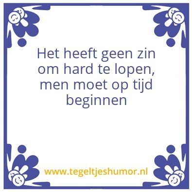 Tegeltje: .