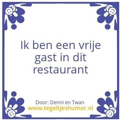 Tegeltje: Denni en twan