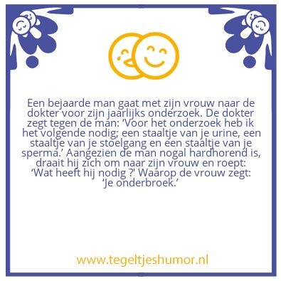 Tegeltje: Dokter en Opa