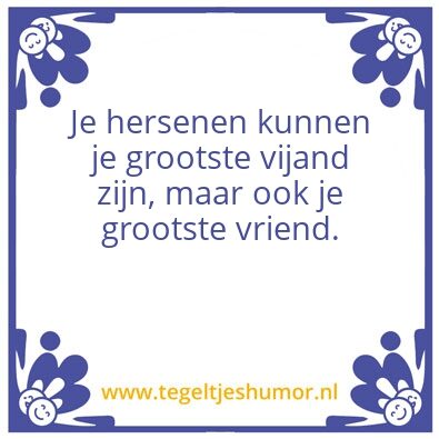 Tegeltje: X