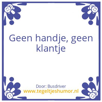 Tegeltje: Bus