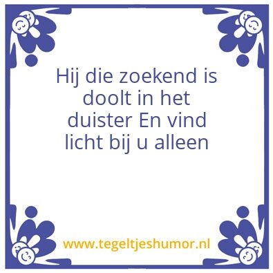 Tegeltje: Citaat